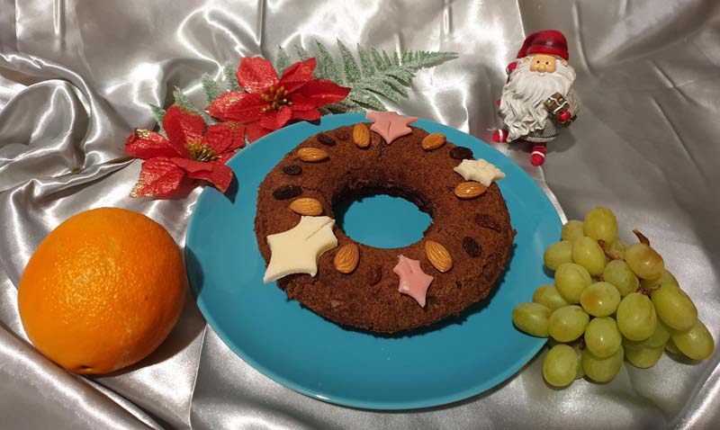 Couronne de noel (pour 6 à 8 personnes)