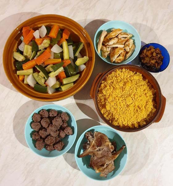 Couscous au vitaliseur (possible sans gluten)